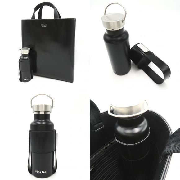 Prada shopping tote bag leather black NERO - Picture 10 of 10